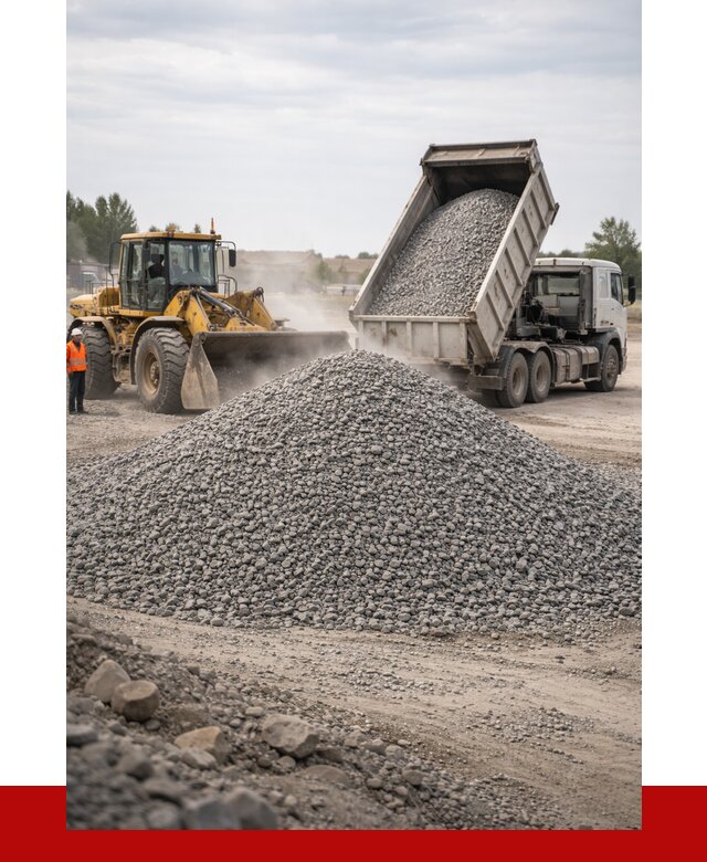 Купить щебень с доставкой в Волгодонске от 2736 руб. | ПРОНЕРУДВгн