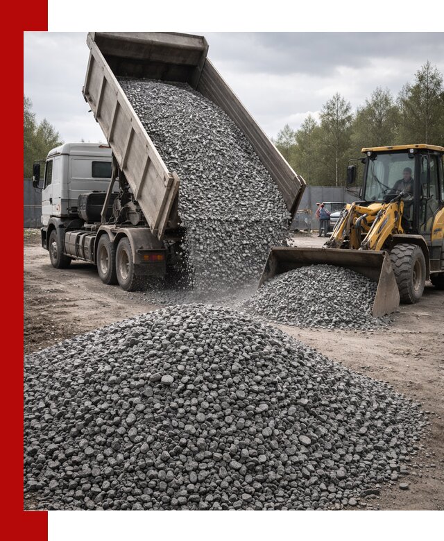 Доставка и продажа щебня гранитного в Волгодонске
