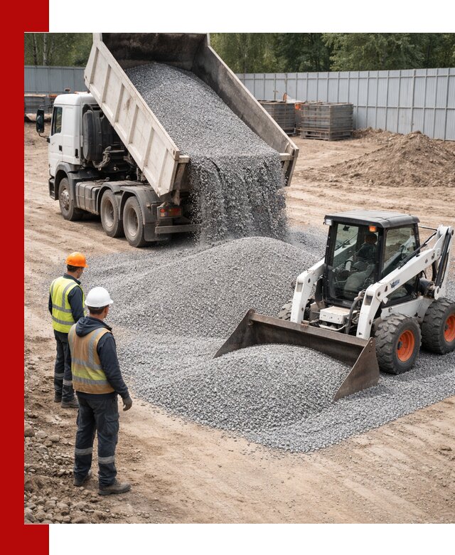 Доставка и продажа гранитного щебня фракции 0-5 в Волгодонске