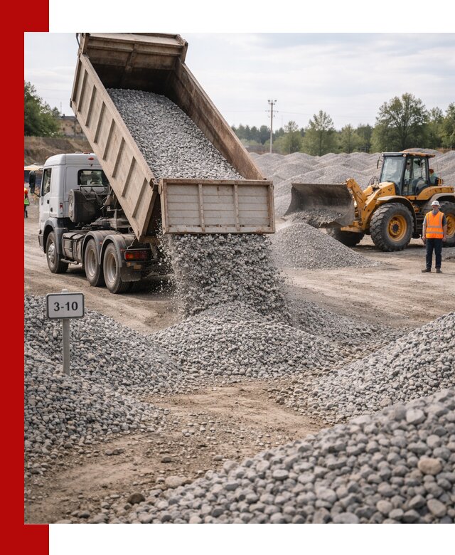 Гранитный щебень фракции 3–10: доставка и продажа в Волгодонске