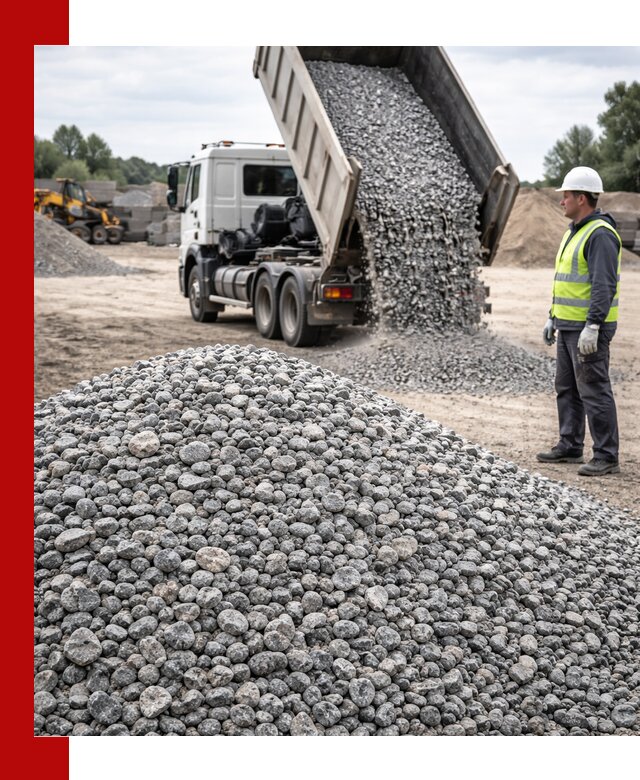 Доставка и продажа гранитного щебня фракции 5-20 в Волгодонске