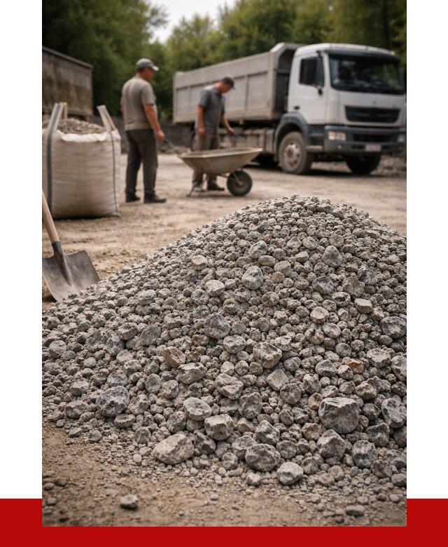 Гранитный щебень фракция 20-40 в Волгодонске от 3502 руб. ПРОНЕРУДВгн