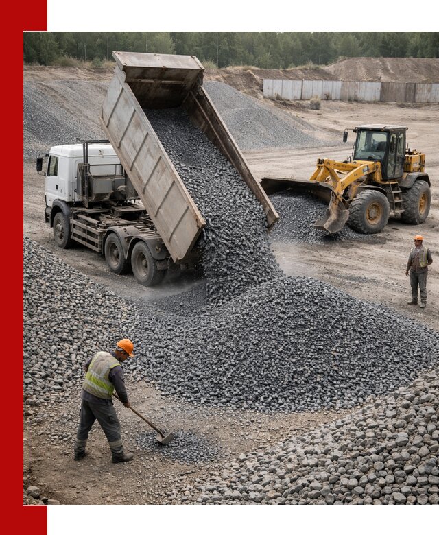 Щебень габбро-диабаз фр. 5-20 с доставкой в Волгодонске