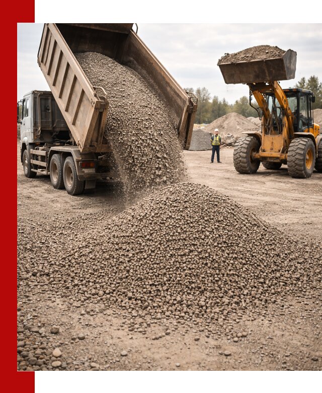Гравийный щебень фракция 3–10 с доставкой в Волгодонске
