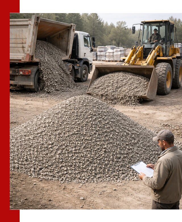 Гравийный щебень фракция 5–10 с доставкой в Волгодонске