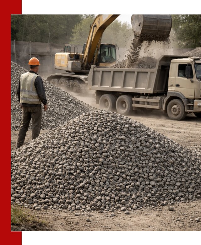 Шлаковый щебень фракция 5-20 с доставкой в Волгодонске