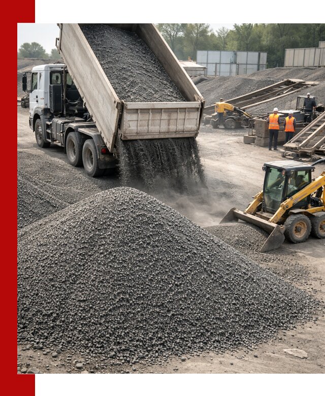 Вторичный щебень фракция 0–5 с доставкой в Волгодонске