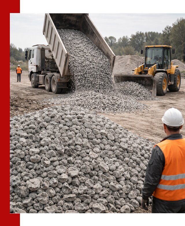 Доставка бетонного щебня фракции 20-40 в Волгодонске