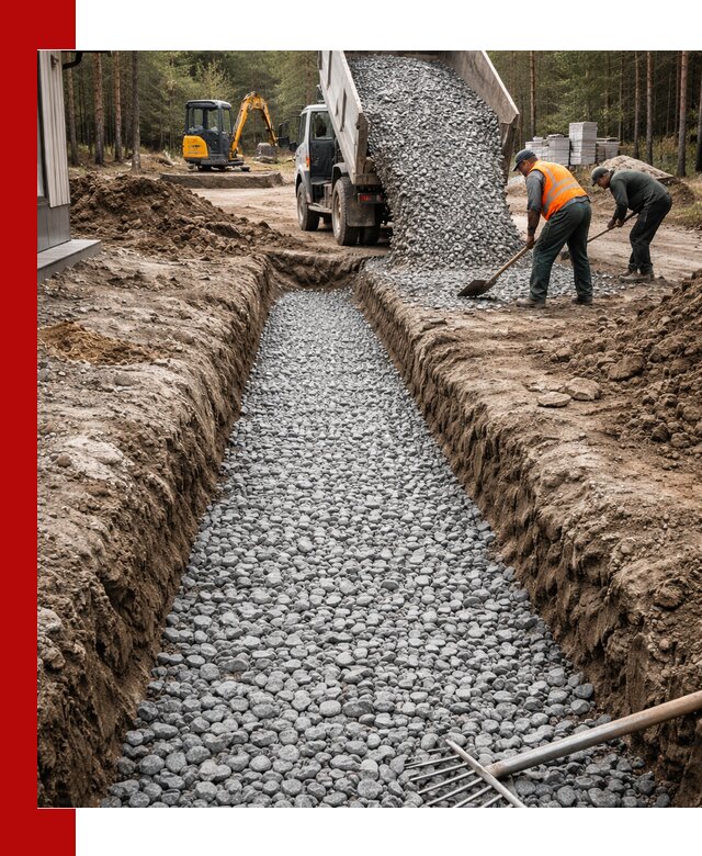 Щебень для дренажа с доставкой в Волгодонске высокого качества