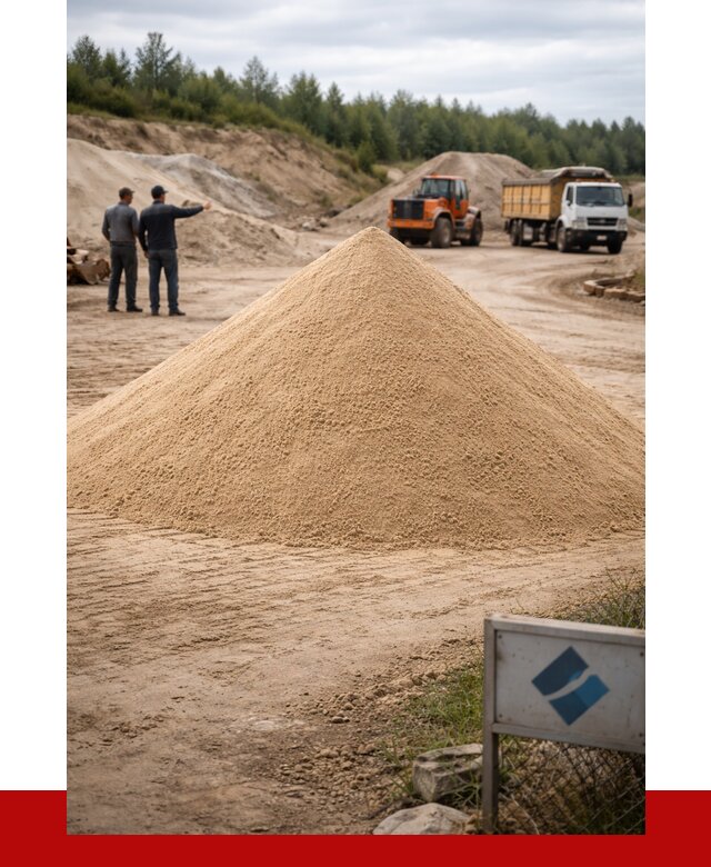 Карьерный песок навалом в Волгодонске от 1970 р. | ПРОНЕРУДВгн
