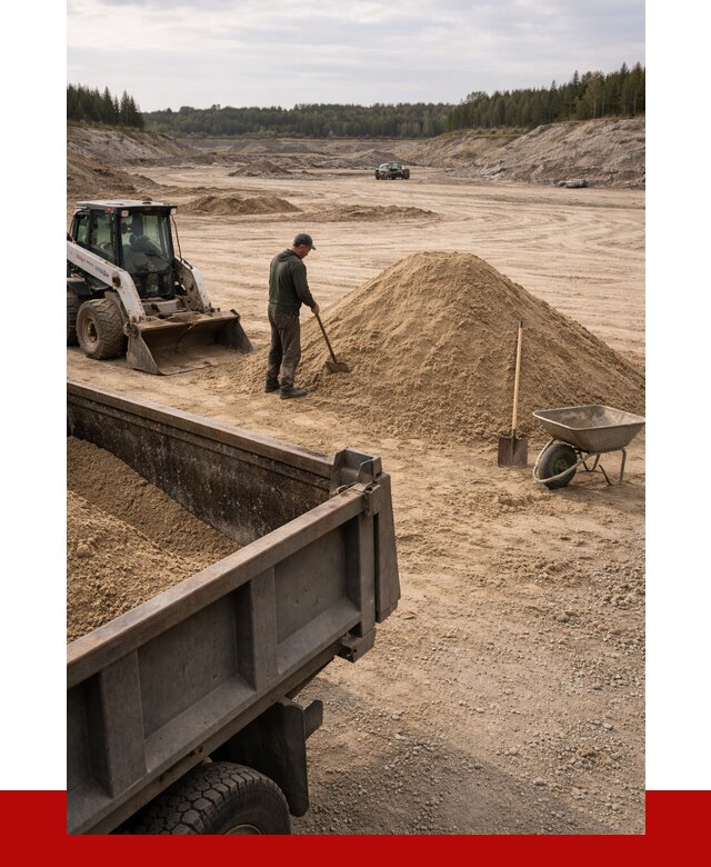 Карьерный песок среднезернистый в Волгодонске, от 2407 р. ПРОНЕРУДВгн