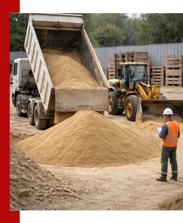 Доставка карьерного мелкозернистого песка в Волгодонске