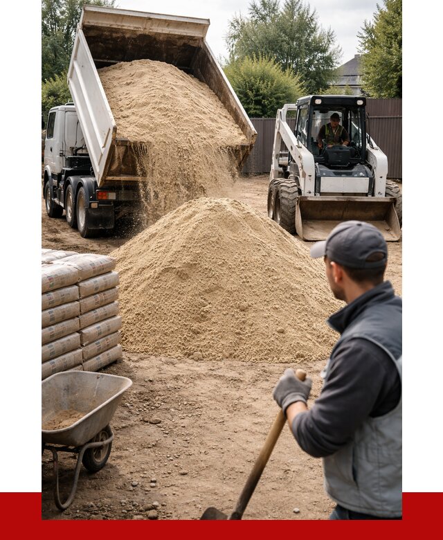 Мытый речной песок с доставкой в Волгодонске от 1587 р. | ПРОНЕРУДВгн