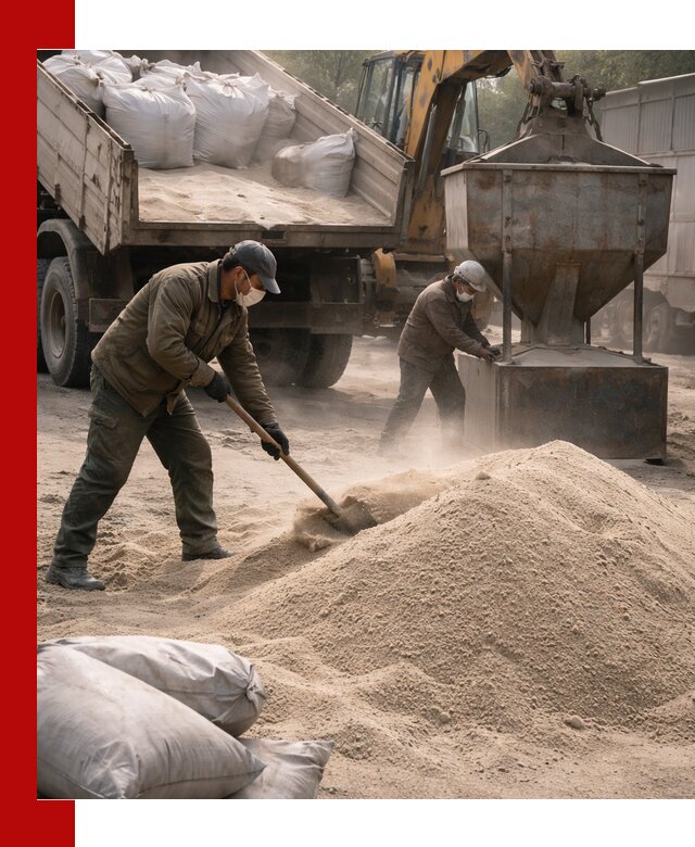 Кварцевый песок для пескоструя в Волгодонске — доставка и качество