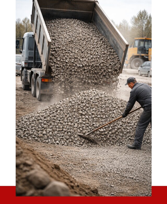 Гравий фракция 20-40 в Волгодонске от 2736 р. доставка | ПРОНЕРУДВгн