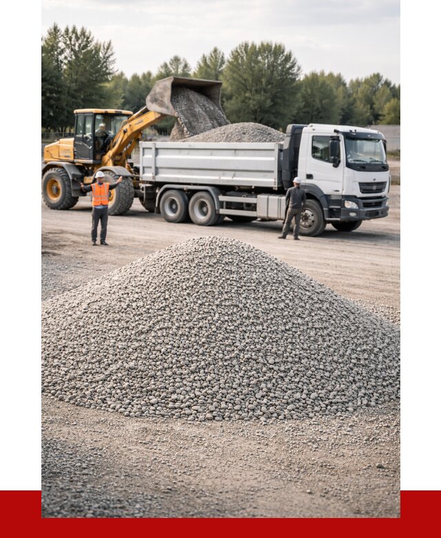 Купить мытый гравий в Волгодонске от 3830 р, доставка ПРОНЕРУДВгн