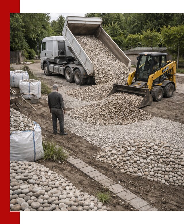Доставка морской гальки оптом и в розницу в Волгодонске