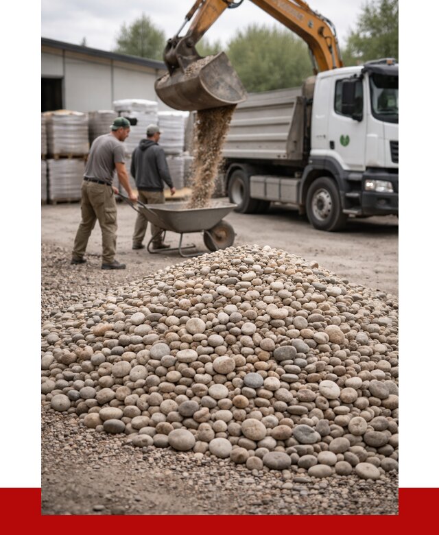 Галька декоративная в Волгодонске от 3502 р. за куб | ПРОНЕРУДВгн