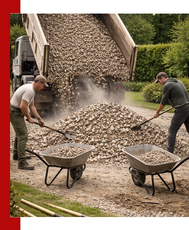 Доставка и продажа декоративной гальки в Волгодонске