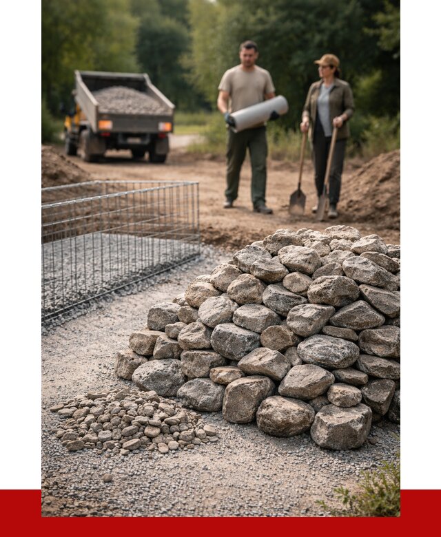 Камень для габионов фракция 100-200 в Волгодонске от 5253 р. | ПРОНЕРУДВгн
