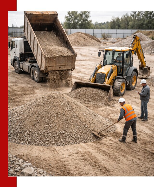 Поставка и доставка ПГС С4 в мешках и самосвалах в Волгодонске