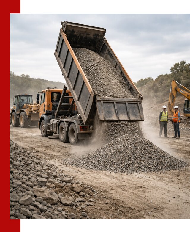 Щебёночно-песчаная смесь ЩПС С1 с доставкой в Волгодонске