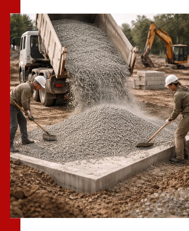 Доставка и продажа отсева для бетона в Волгодонске