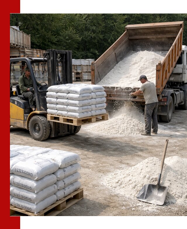 Доставка строительной извести оптом и в розницу в Волгодонске