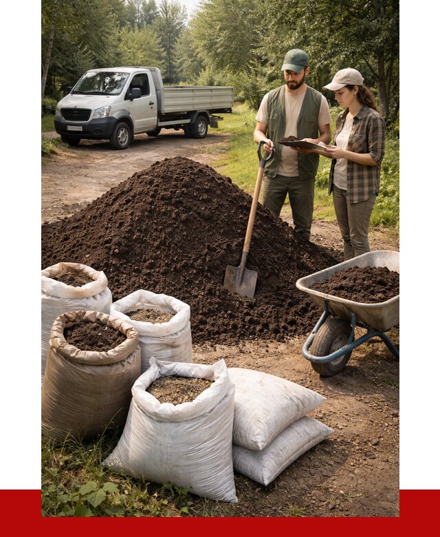 Купить грунт с доставкой в Волгодонске от 4924 р. за м3 | ПРОНЕРУДВгн