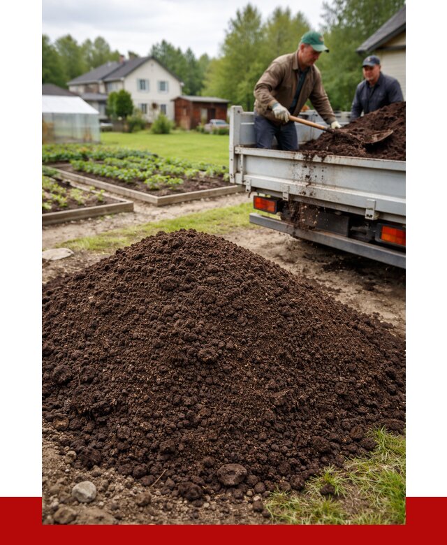 Плодородный грунт в Волгодонске с доставкой от 4596 р. | ПРОНЕРУДВгн