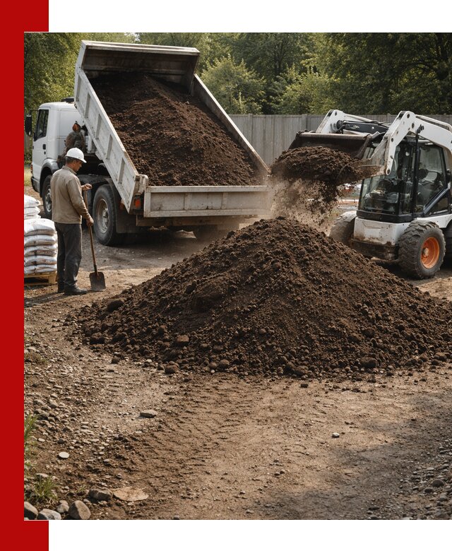 Доставка растительного грунта в Волгодонске от производителя оптом и в розницу