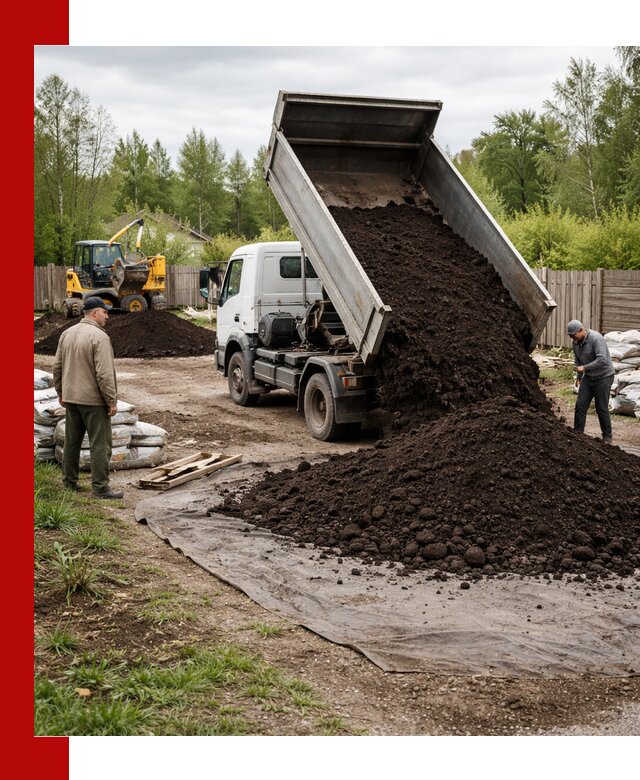 Доставка качественного почвогрунта в Волгодонске оптом и в розницу