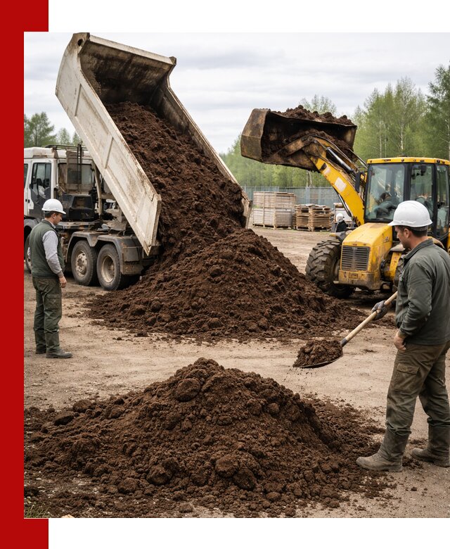 Доставка торфа оптом и в мешках в Волгодонске