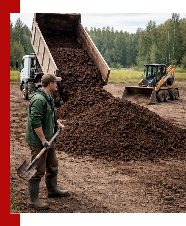 Купить верховой торф с доставкой в Волгодонске для садоводства и растений