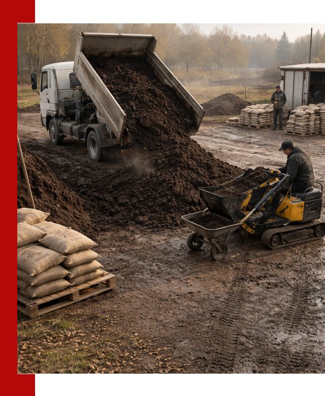 Кислый торф в доставке по выгодным ценам в Волгодонске