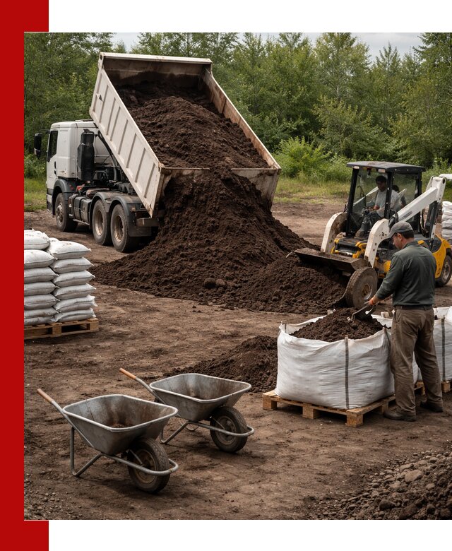 Доставка и продажа торфогрунта в Волгодонске оптом и в розницу