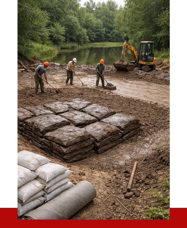 Купить глину для пруда в Волгодонске от 4924 р. с доставкой | ПРОНЕРУДВгн