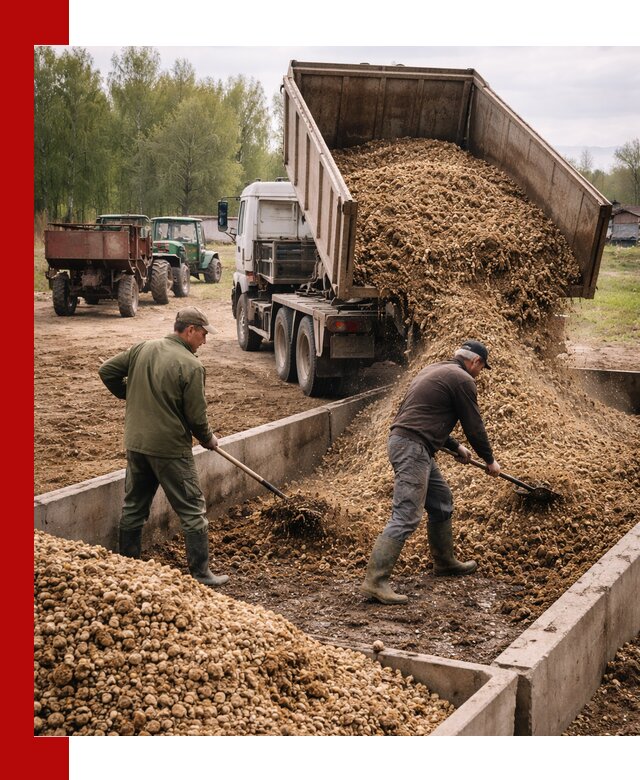 Куриный помет с доставкой в Волгодонске оптом и в розницу