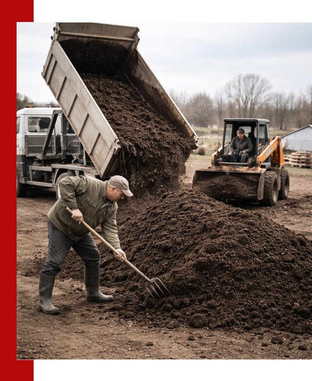 Доставка и продажа перегноя в Волгодонске быстро и дешево