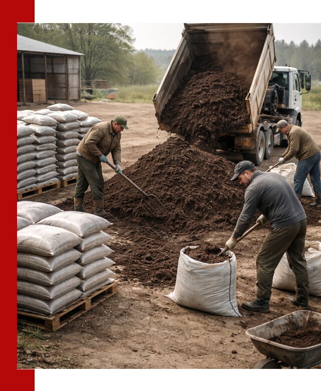 Доставка компоста оптом и в розницу в Волгодонске