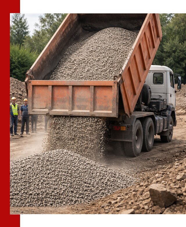 Доставка сыпучих материалов самосвалом в Волгодонске быстро и надежно