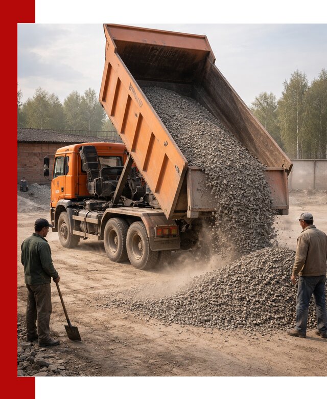 Доставка самосвалом 20 м3 в Волгодонске быстро и надежно