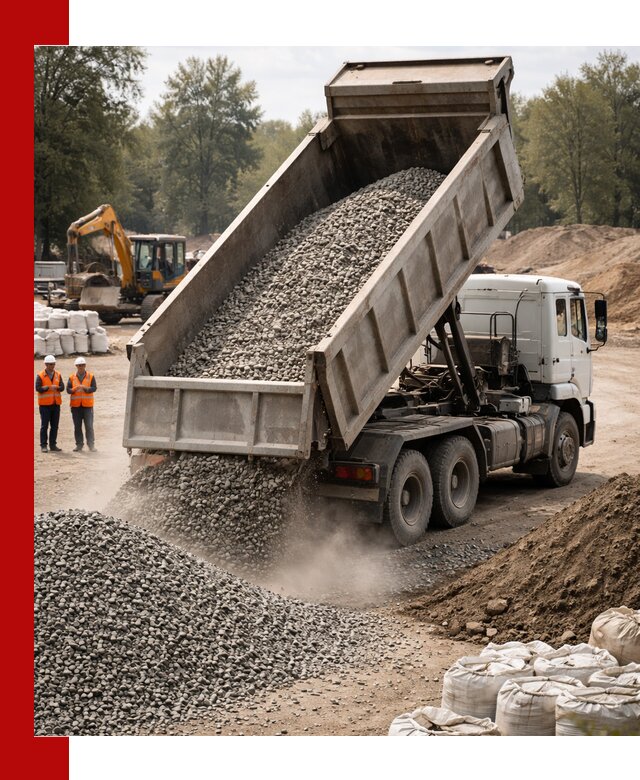 Аренда самосвала в Волгодонске для доставки сыпучих и нерудных материалов