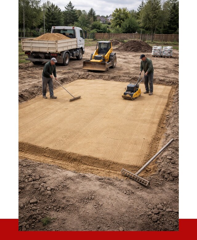 Устройство песчаной подушки в Волгодонске от 4924 р. ПРОНЕРУДВгн